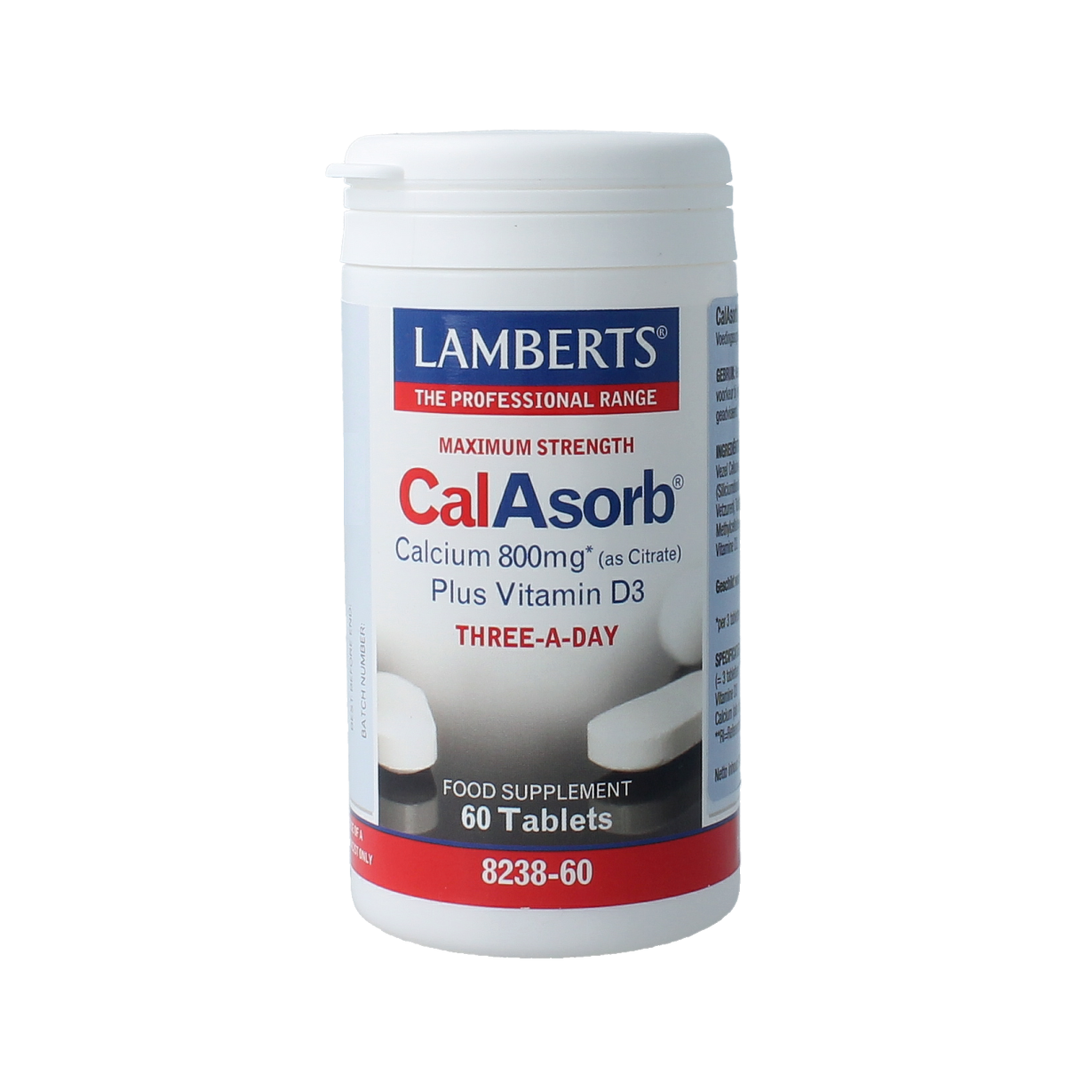 Lamberts Calasorb (calcium citraat) & Vitamine D3