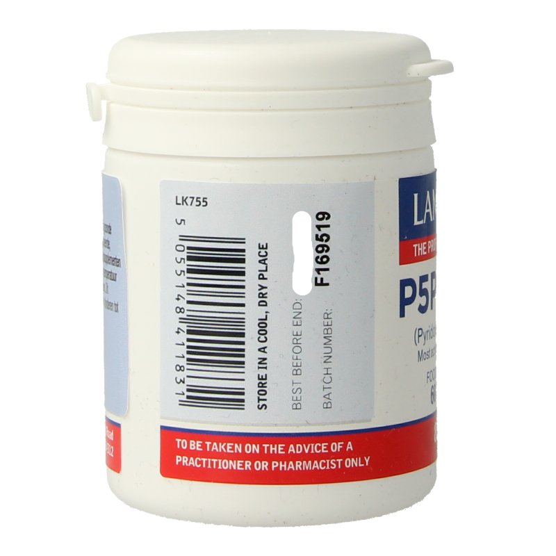 Lamberts Vitamine B6 (P5P) 20 mg 60 tabletten