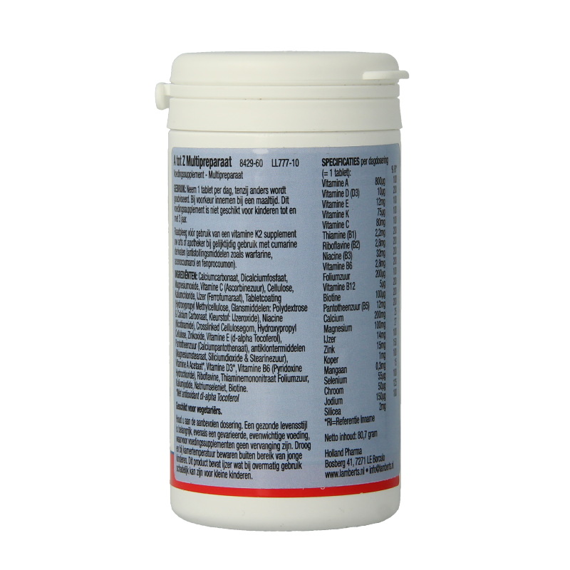 Lamberts A-Z Multi 60 tabletten