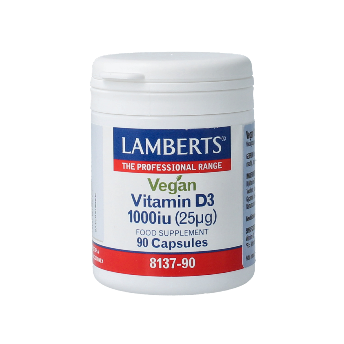 Lamberts Vitamine D3 25 mcg
