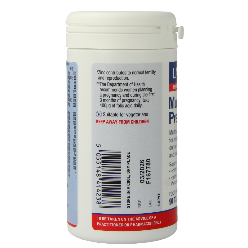 Lamberts Multi-guard zwangerschap 90 tabletten