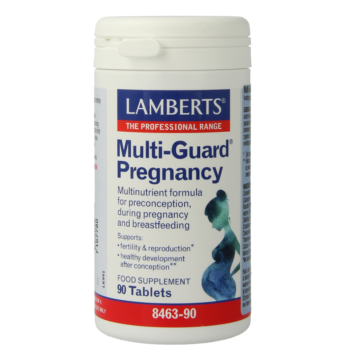 Lamberts Multi-guard zwangerschap 90 tabletten