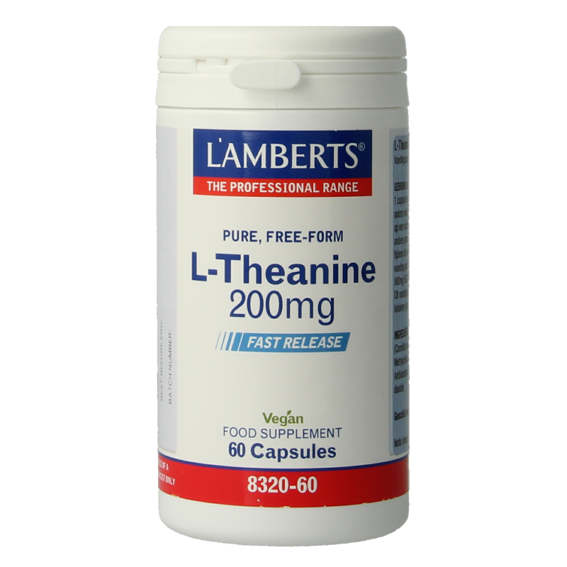 Lamberts L-Theanine 200 mg 60 capsules