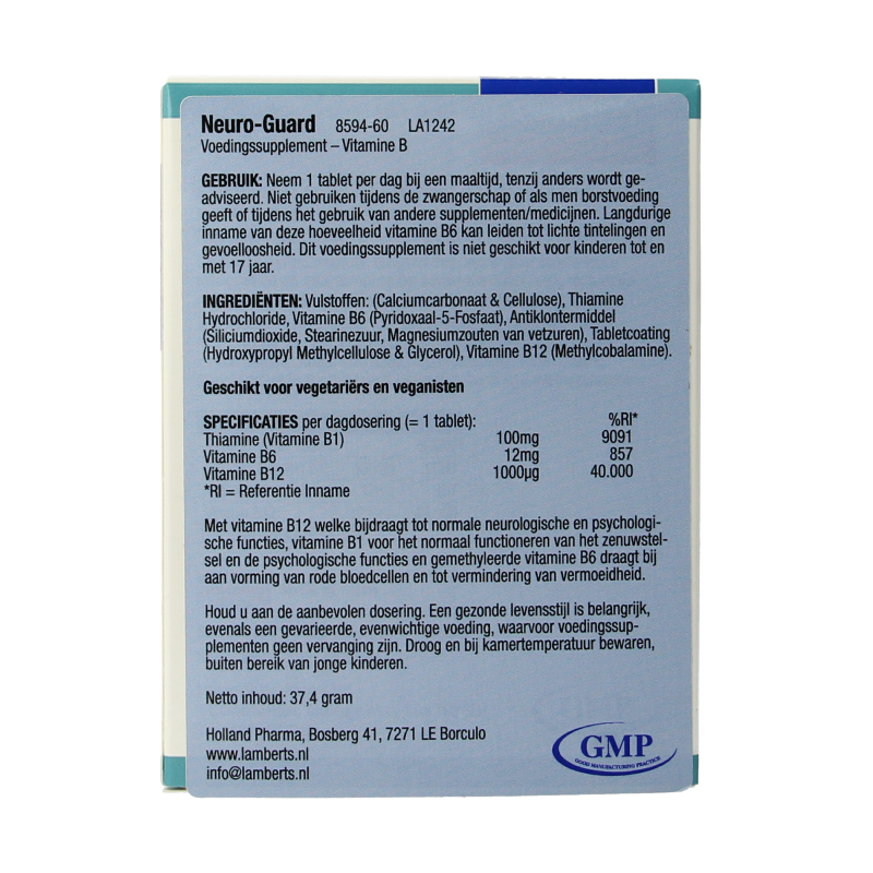 Lamberts Neuro Guard 60 tabletten