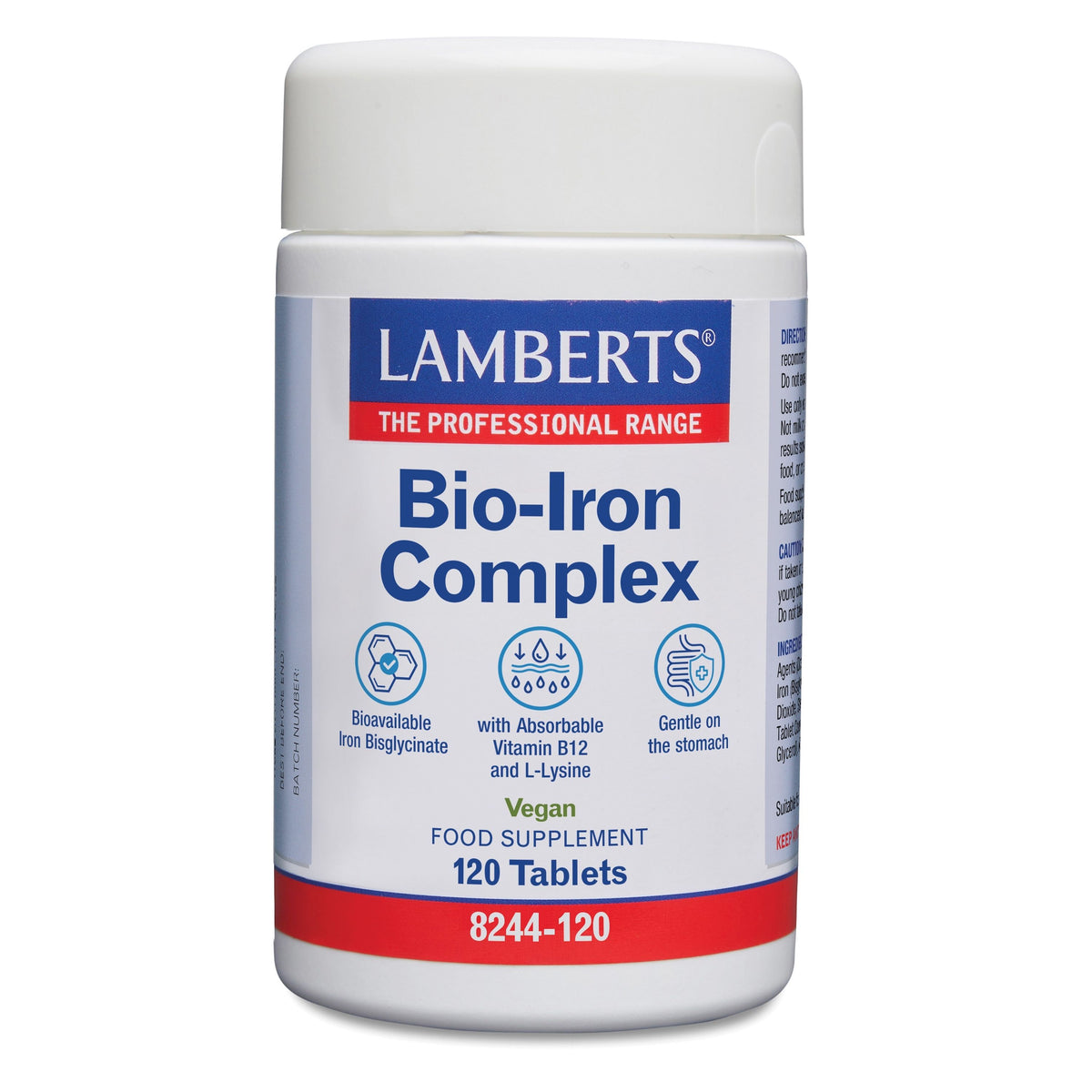 Lamberts bio-ijzer complex 120 capsules