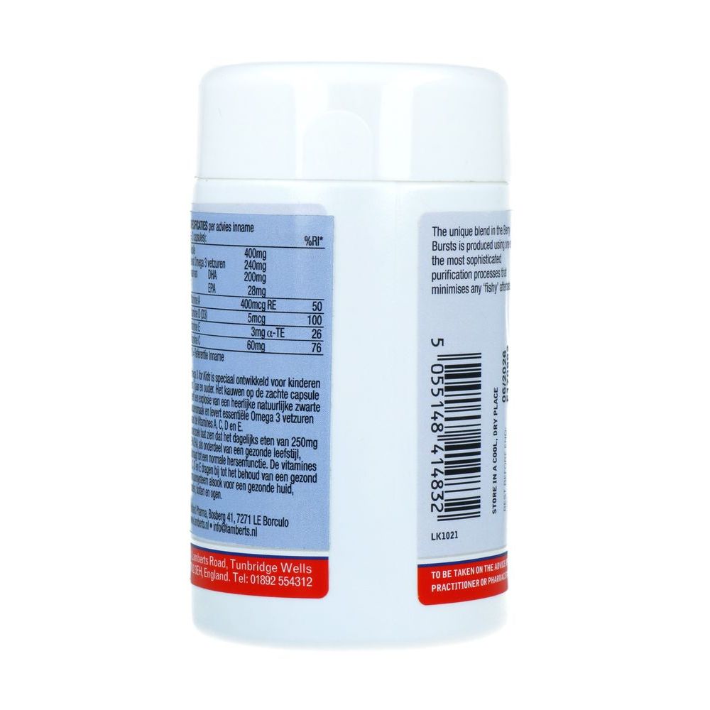 Lamberts Omega 3 for kids 60 tabletten