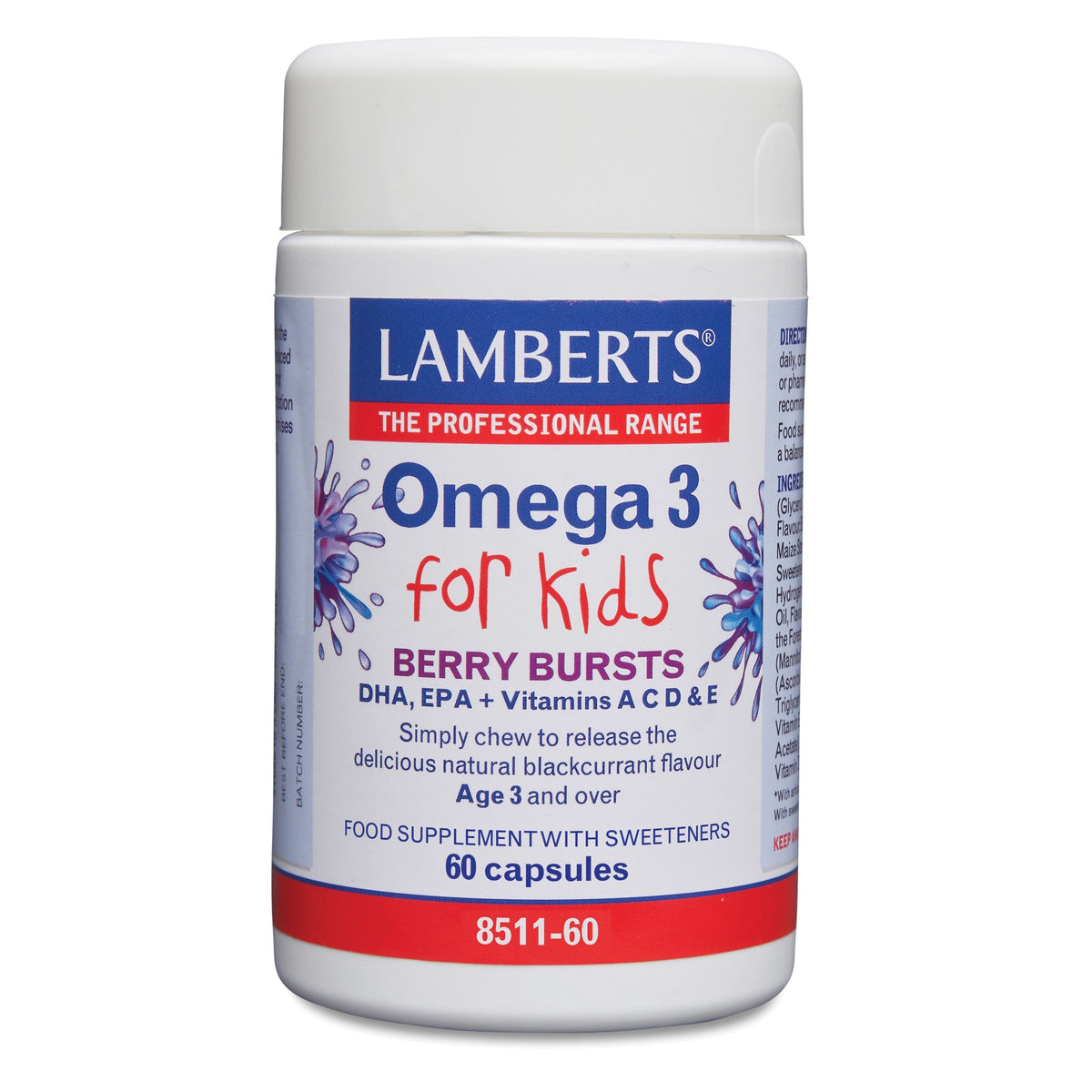 Lamberts Omega 3 for kids 60 tabletten