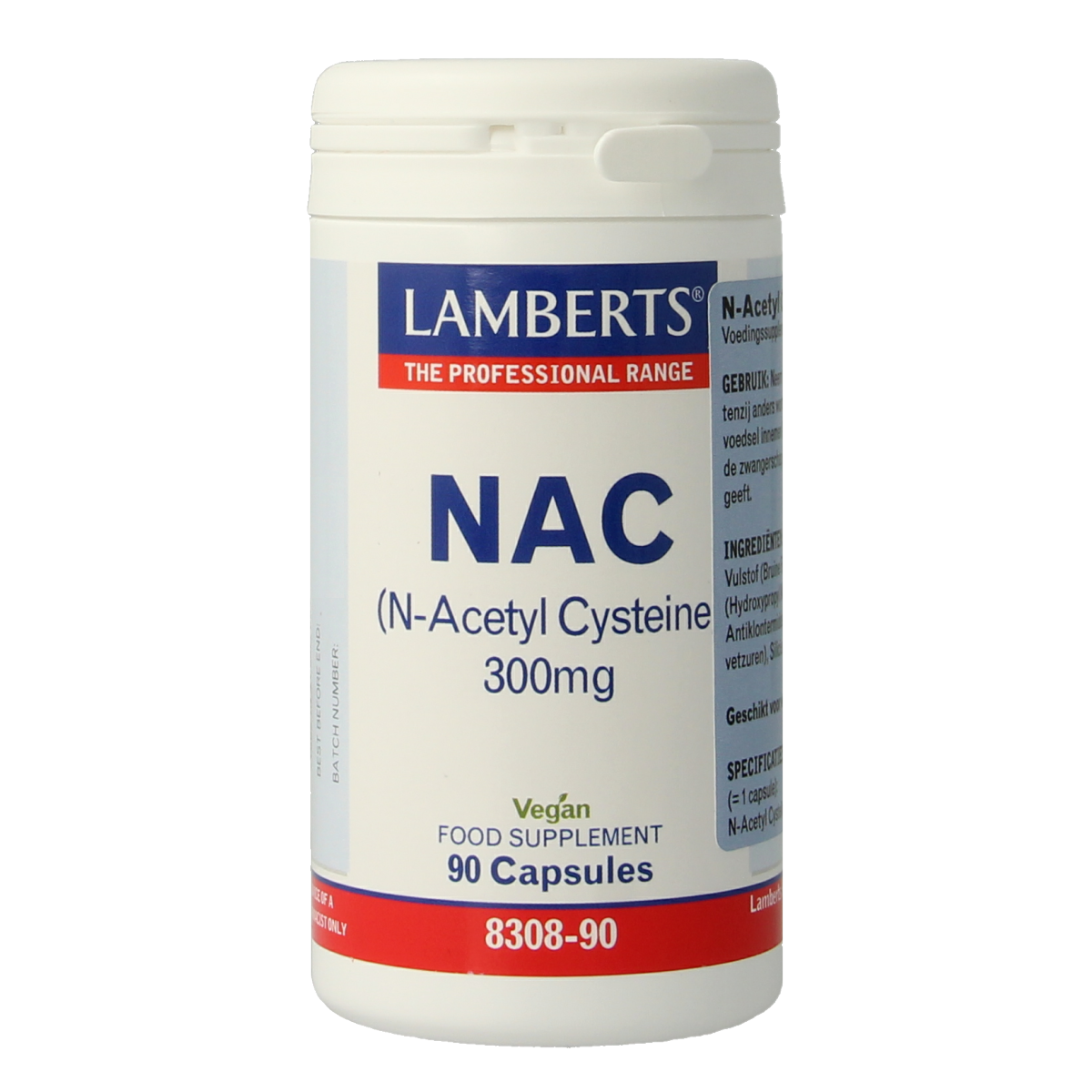 Lamberts N-acetyl cysteine 90 capsules