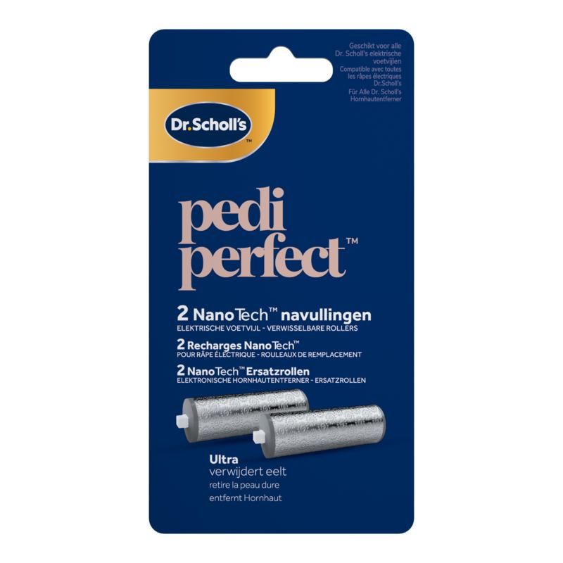Scholl Pedi perfect elektrische voetvijl navulrollers 2 stuks