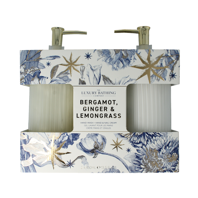 The Luxury Bathing Co Heavenly hands wash & hand nail cream dispenser