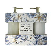 The Luxury Bathing Co Heavenly hands wash & hand nail cream dispenser