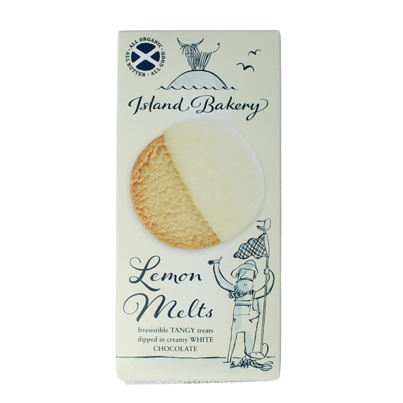 Island Bakery Lemon melts koekjes bio 133 gram