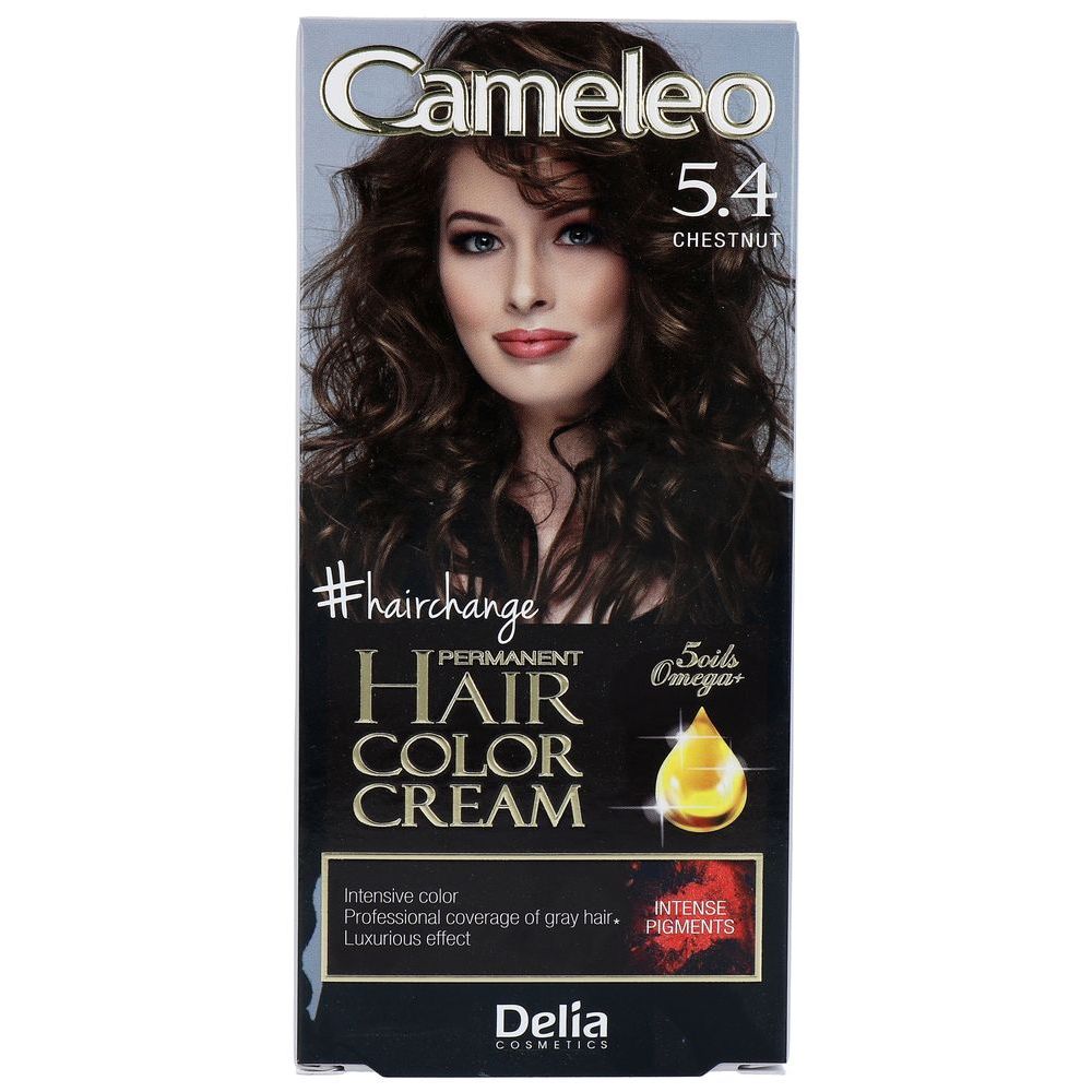 Cameleo crème Permanente Haarkleuring 5.4 Kastanje 1 st