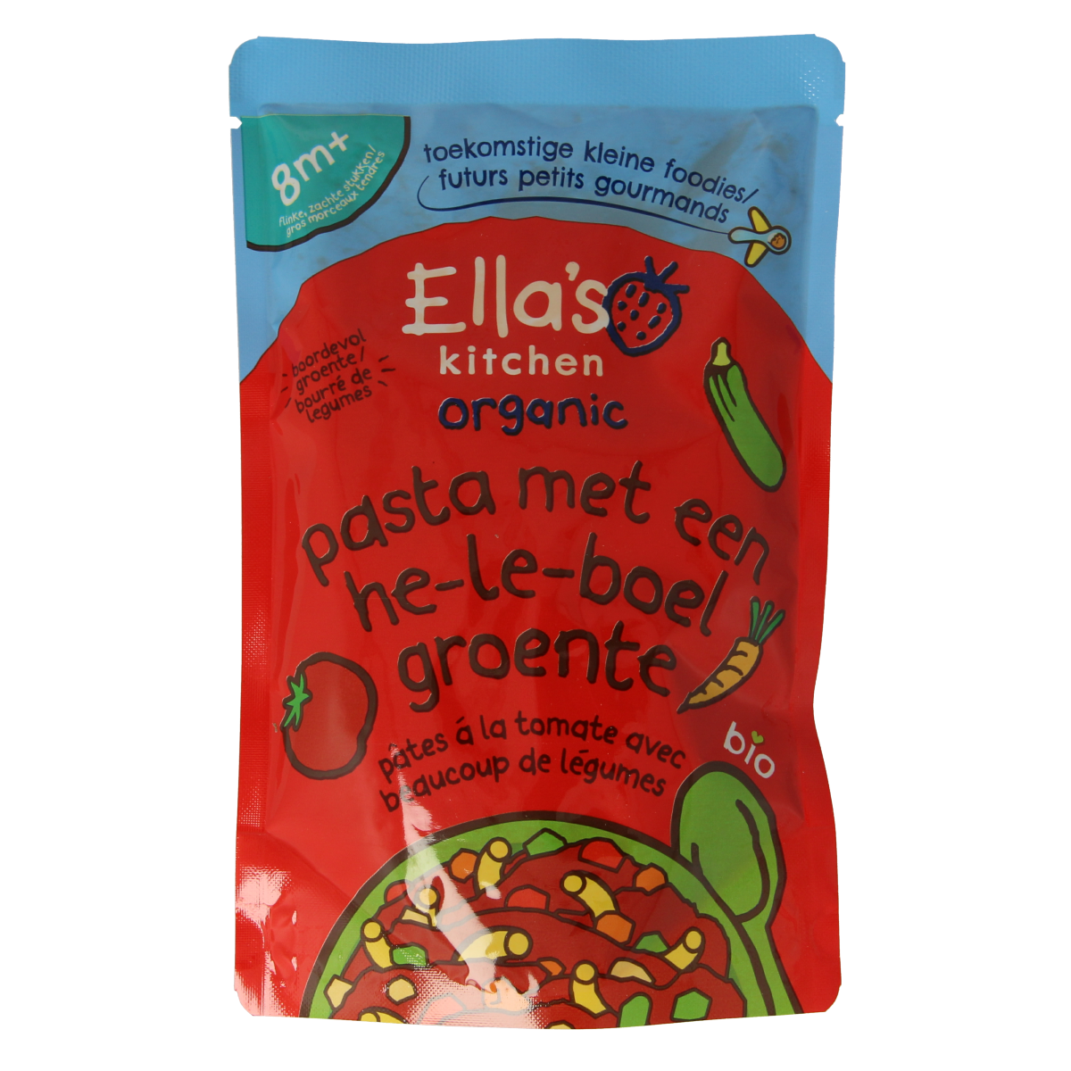 Ella's Kitchen Pasta met heleboel groente 8+ 190 gram