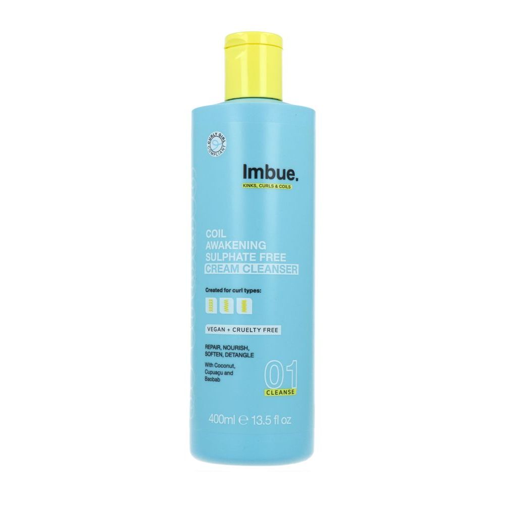 Imbue Coil Awakening Sulphate Free Cream Cleanser 400 ml