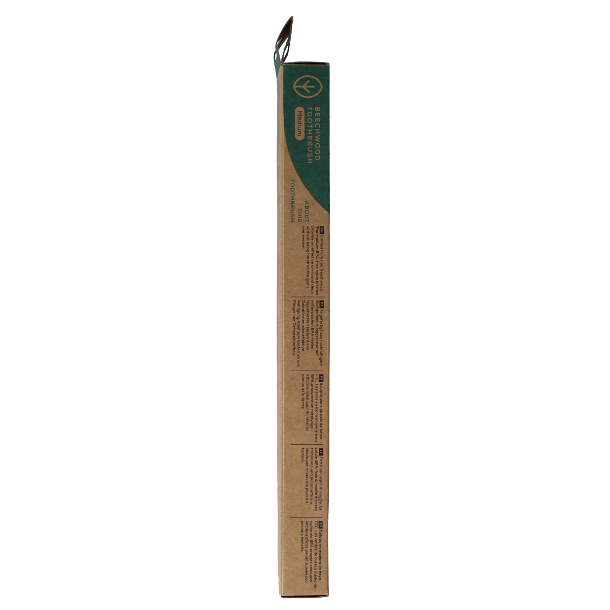 Georganics Toothbrush medium beechwood