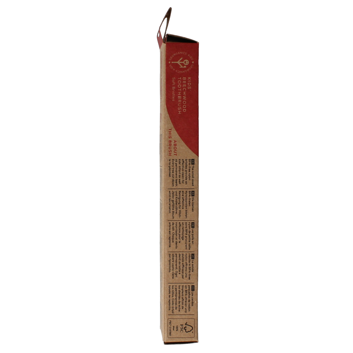 Georganics Toothbrush kids beechwood