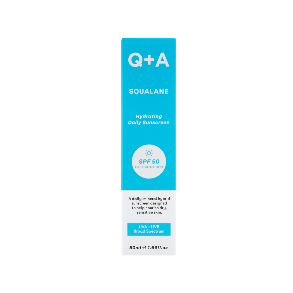 Q+A Sqaualane Hydraterende Zonnebrandcreme Spf 50 50 ml - Q+A