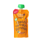 Ella's Kitchen Apples carrots & parsnips 4+ mnd knijpz biologisch 120 gram