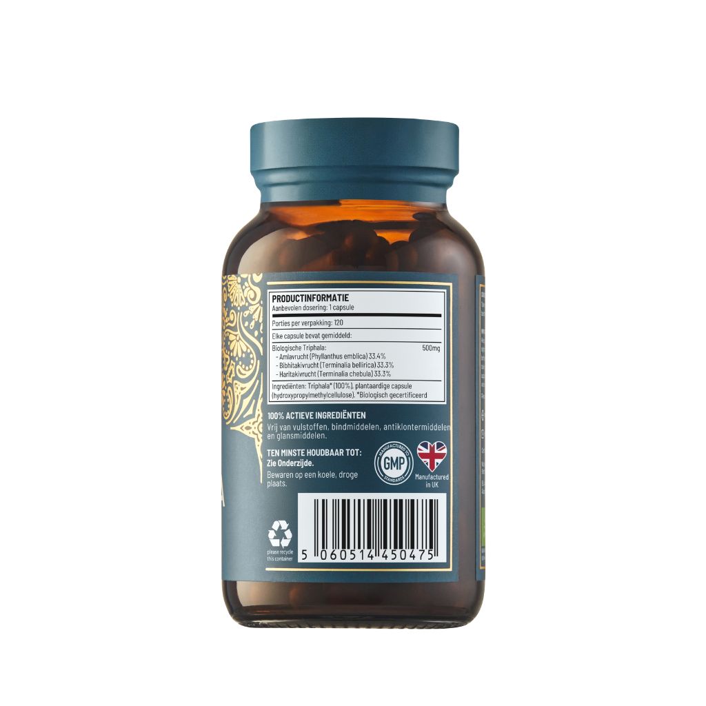 Ayurvediq Triphala biologisch 120 capsules