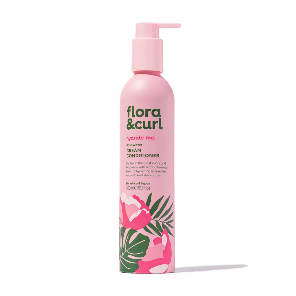 Flora & Curl Cream Conditioner Rose Water 300 ml