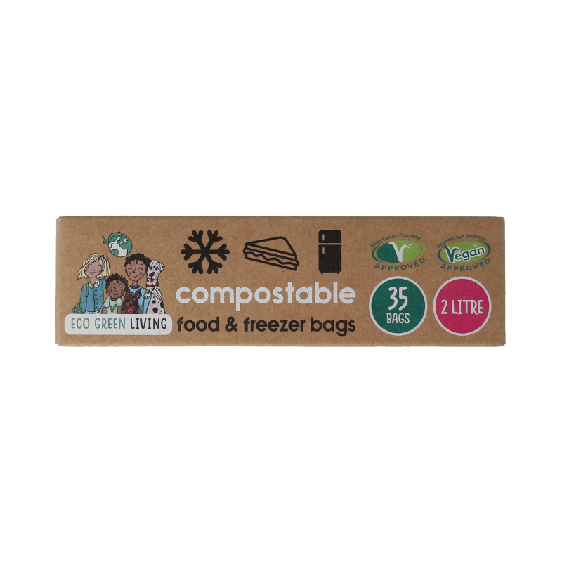 Eco Green Living Diepvrieszakken 2 liter 35 stuks
