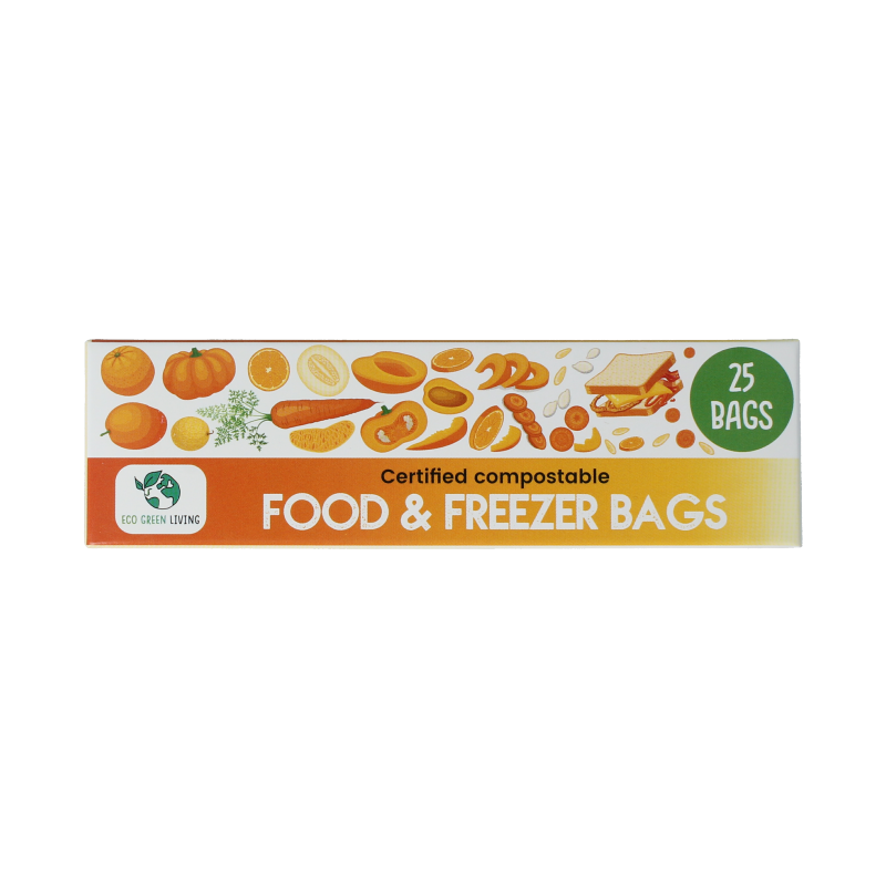 Eco Green Living Diepvrieszakken 4 liter 25 stuks