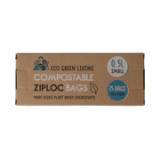 Eco Green Living Bewaarzakjes hersluitbaar 0.5 liter 15 stuks