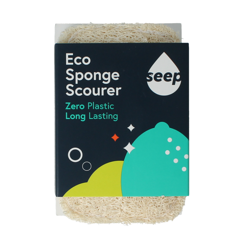 Seep Spons met luffa schuurspons composteerbaar