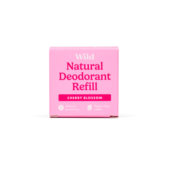 Wild Natural Deodorant Cherry Blossom Navulverpakking 40 gr