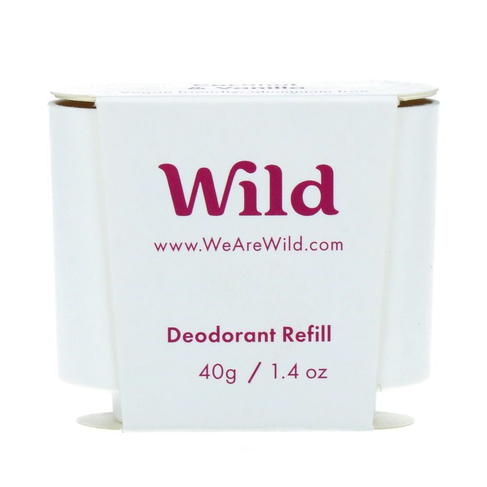 Wild Natural Deodorant Coconut & Vanilla Navulverpakking