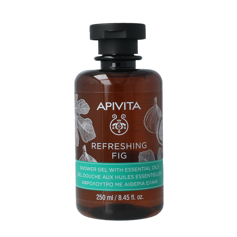 APIVITA Showergel refreshing fig 250 ml