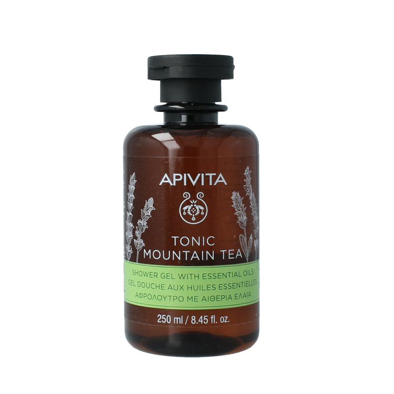 APIVITA Showergel tonic mountain tea 250 ml