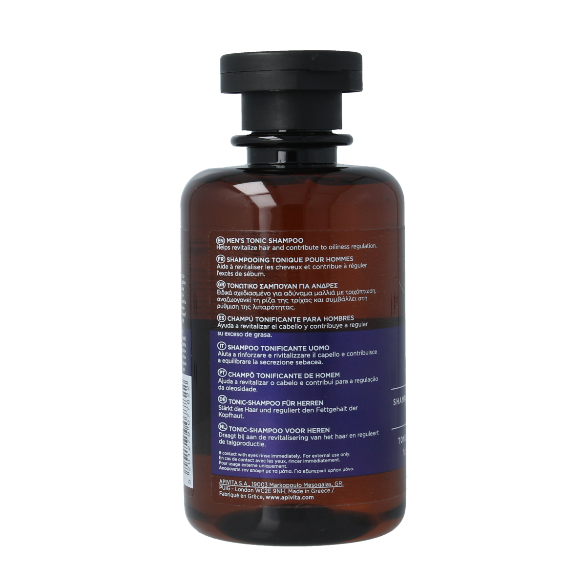 APIVITA Shampoo men tonic 250 ml