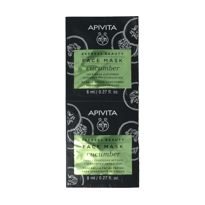 APIVITA Express face mask cucumber 8 ml