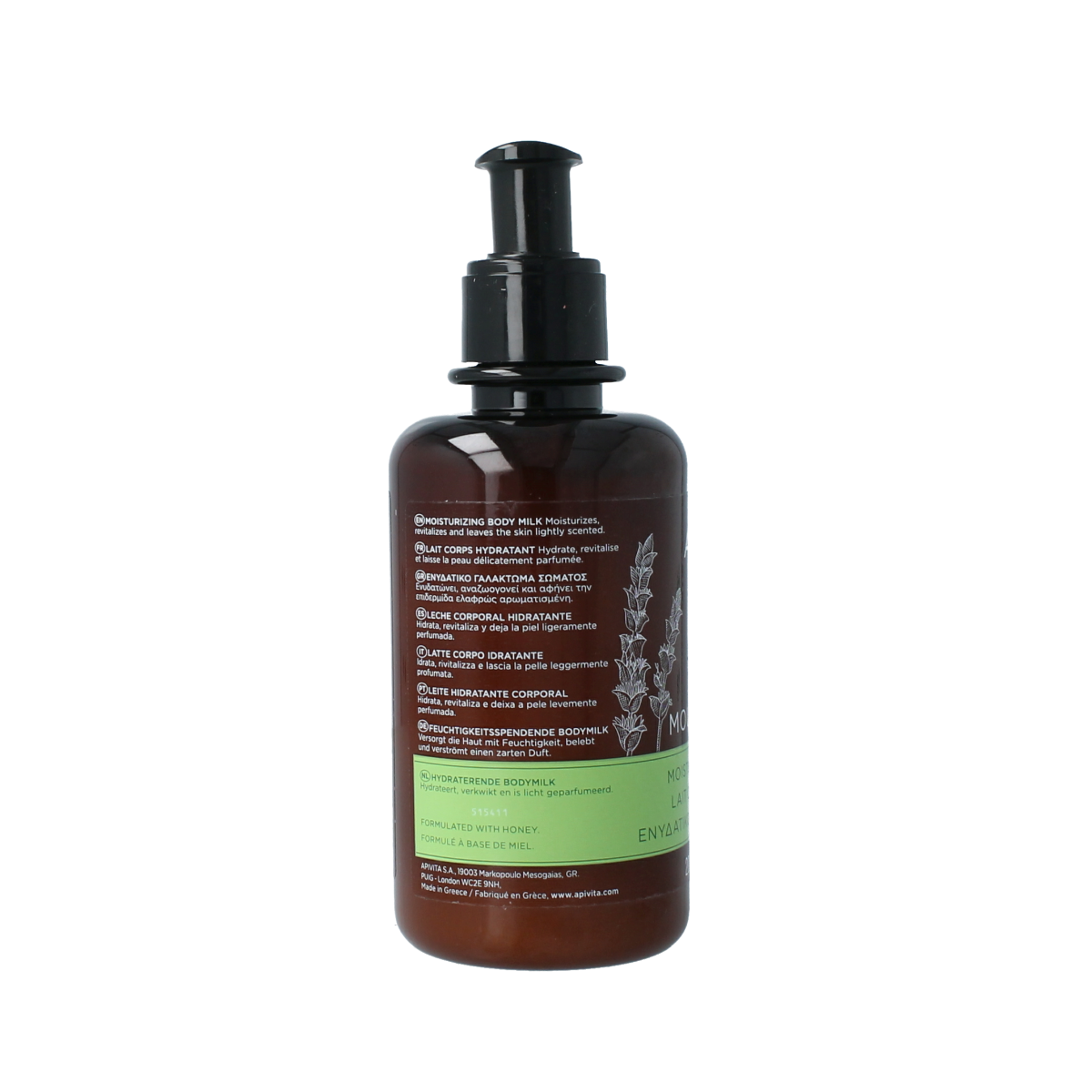 APIVITA Tonic mountain tea bodymilk 200 ml
