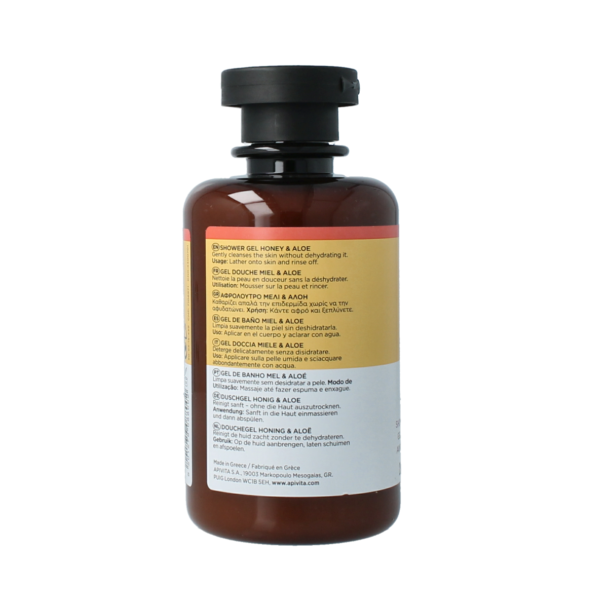 APIVITA Showergel bee my honey 250 ml