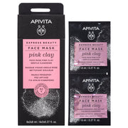 APIVITA Express face mask pink clay 2x 8 8 ml