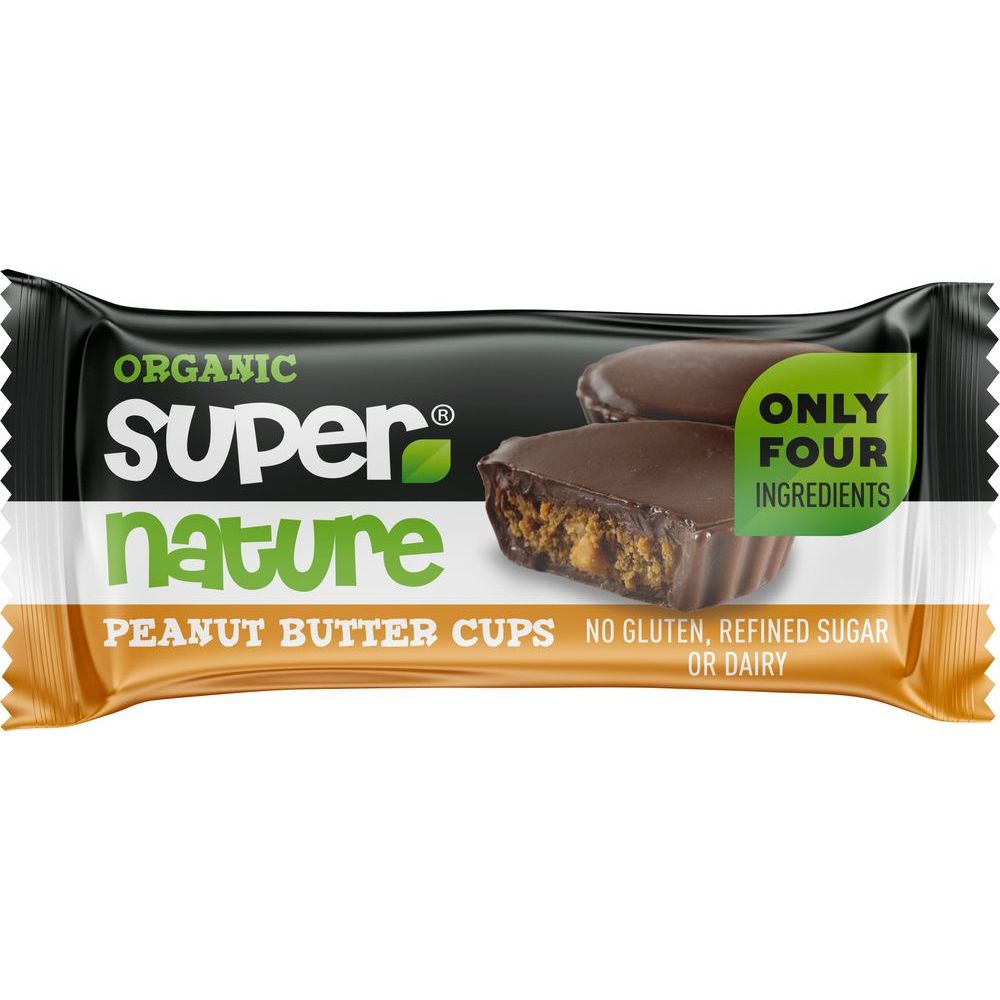 Super Nature Organic Peanut Butter Cups 40 gr