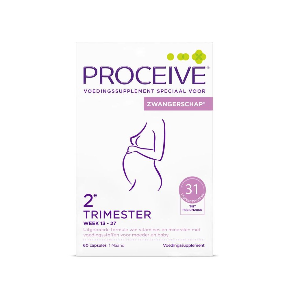 Proceive Kinderwens trimester 2 60 capsules