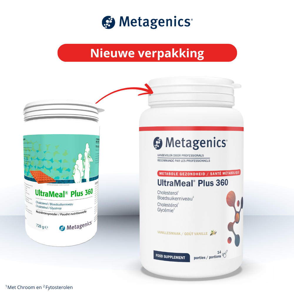 Metagenics Ultra meal plus 360 vanille 728 gram