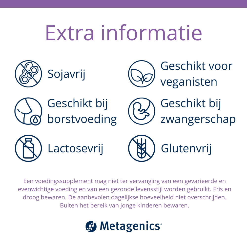 Metagenics Magnesium glycinate plus 90 tabletten