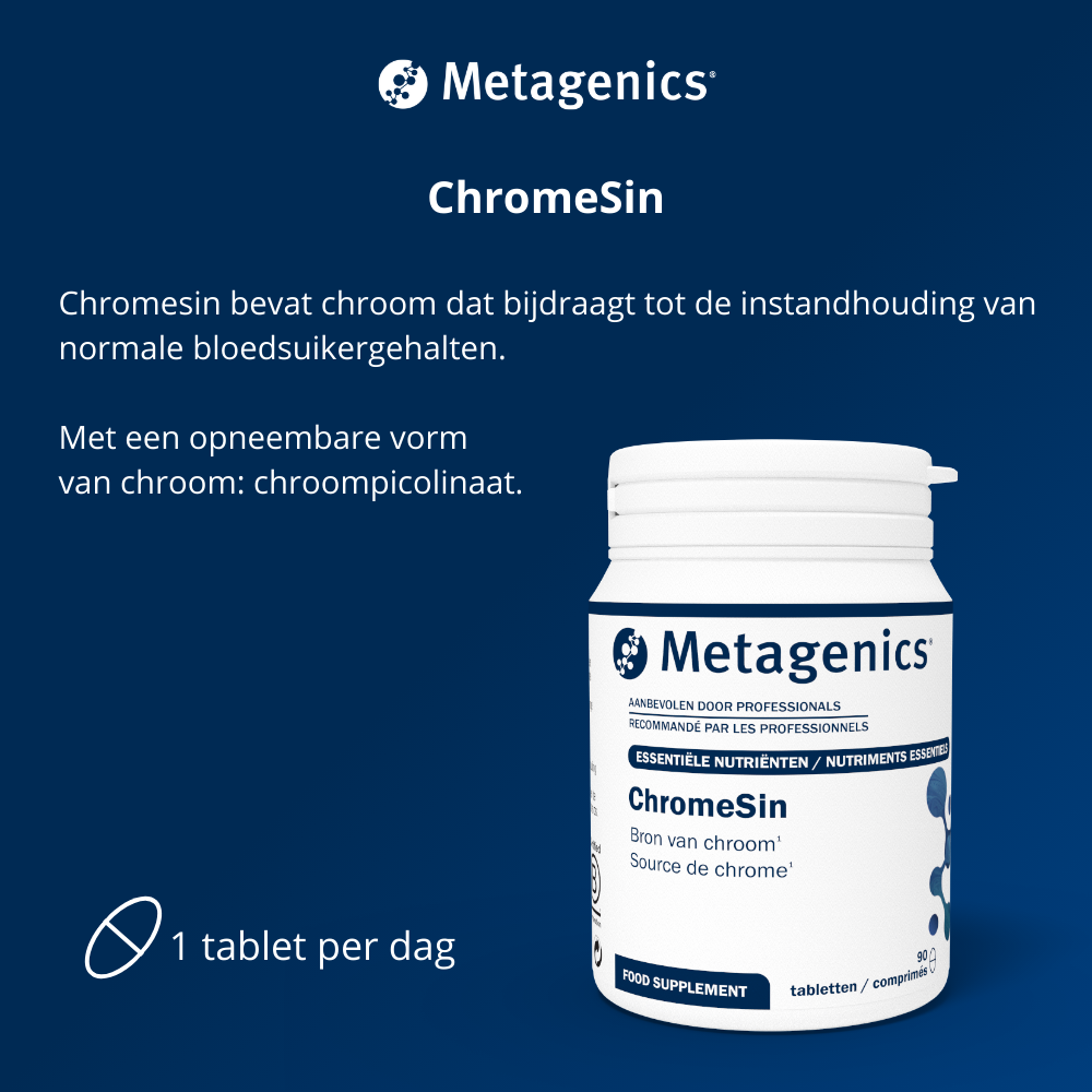 Metagenics Chromesin 90 tabletten