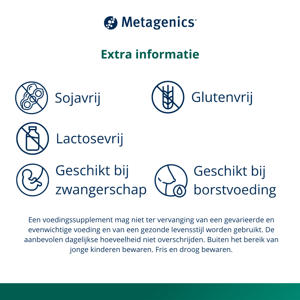 Metagenics Multigenics femina 30 sachets (afbeelding 4)