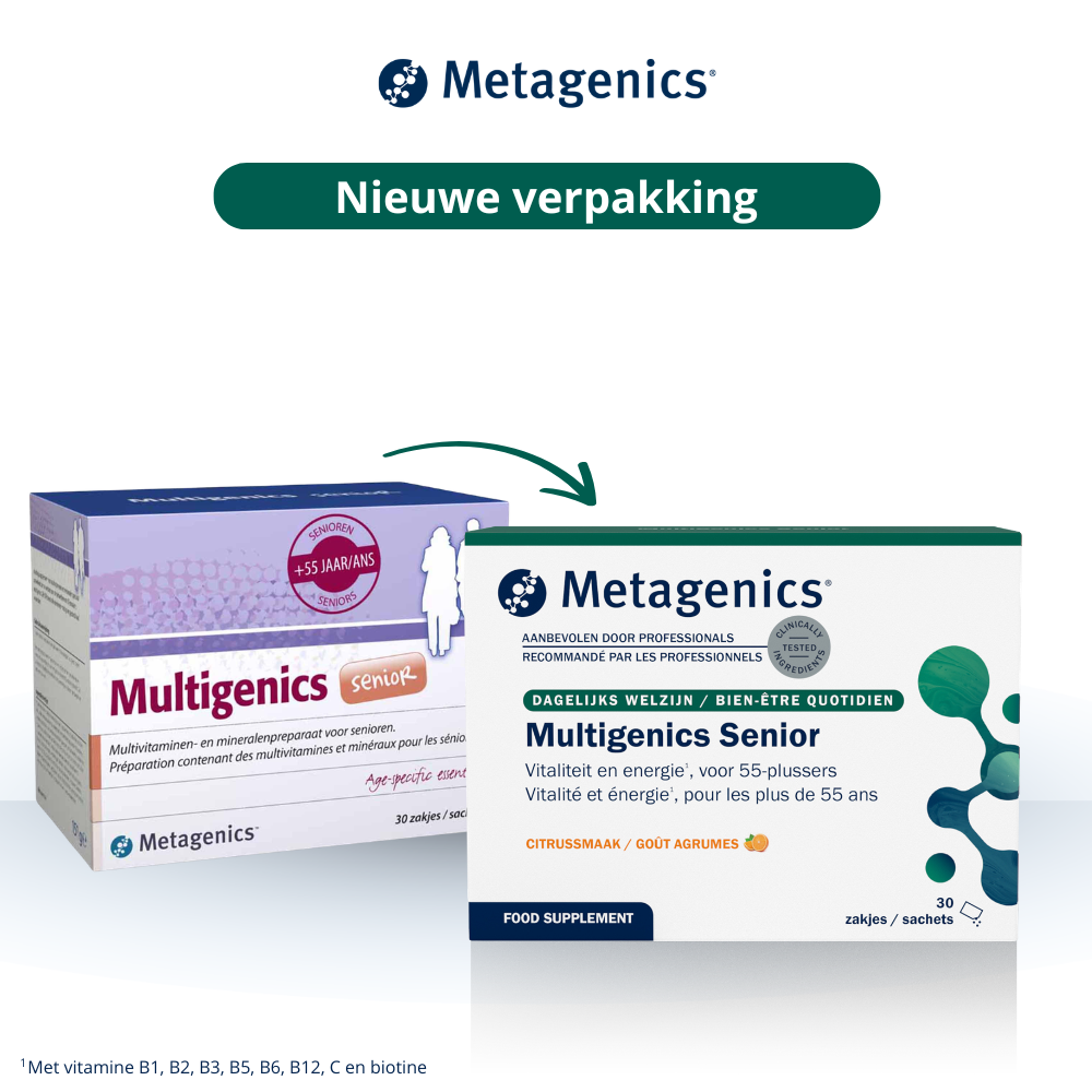 Metagenics Multigenics senior 30 sachets (afbeelding 3)