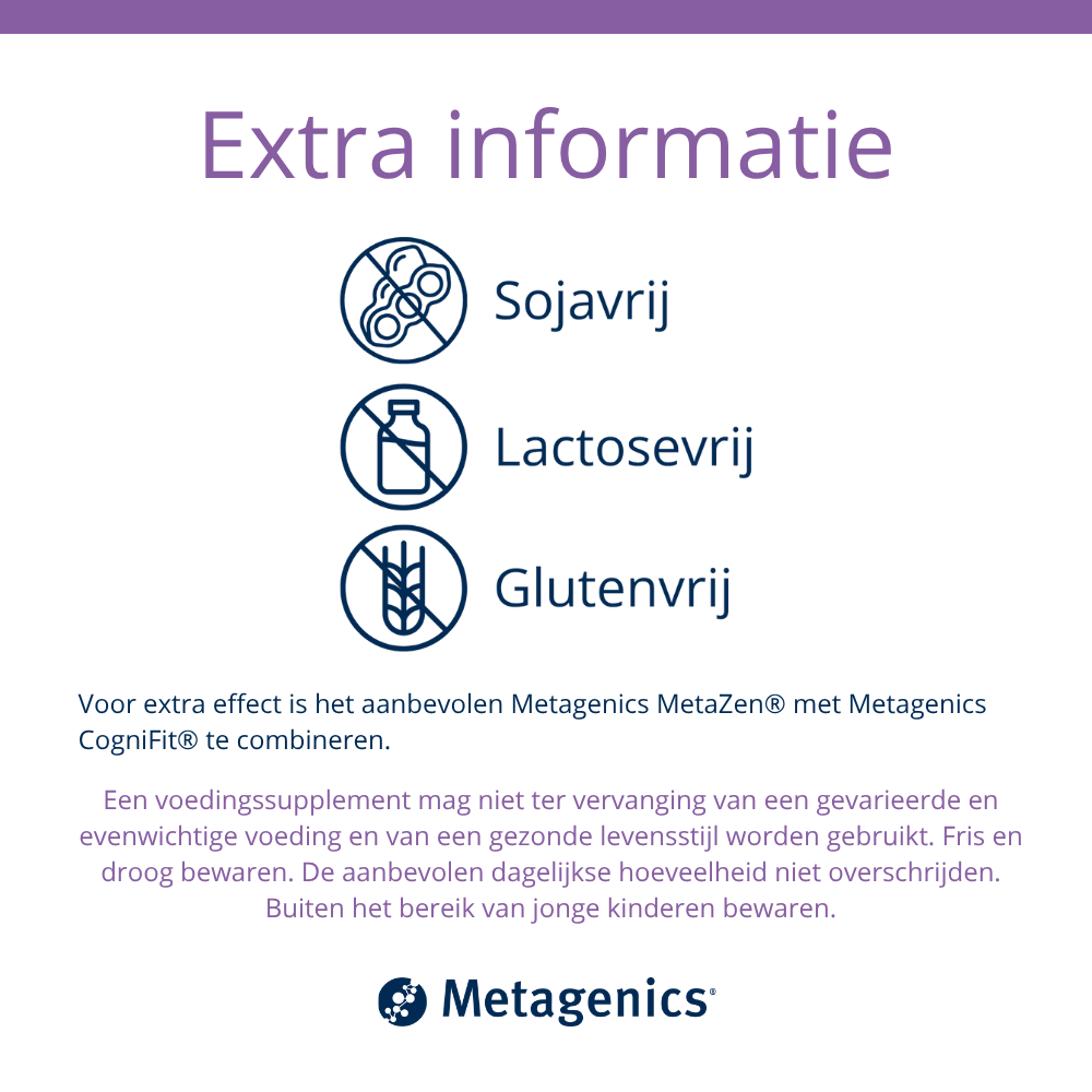 Metagenics Metazen 30 tabletten