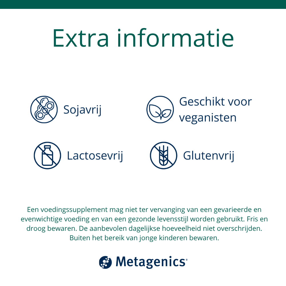 Metagenics Tirform 60 capsules (afbeelding 4)