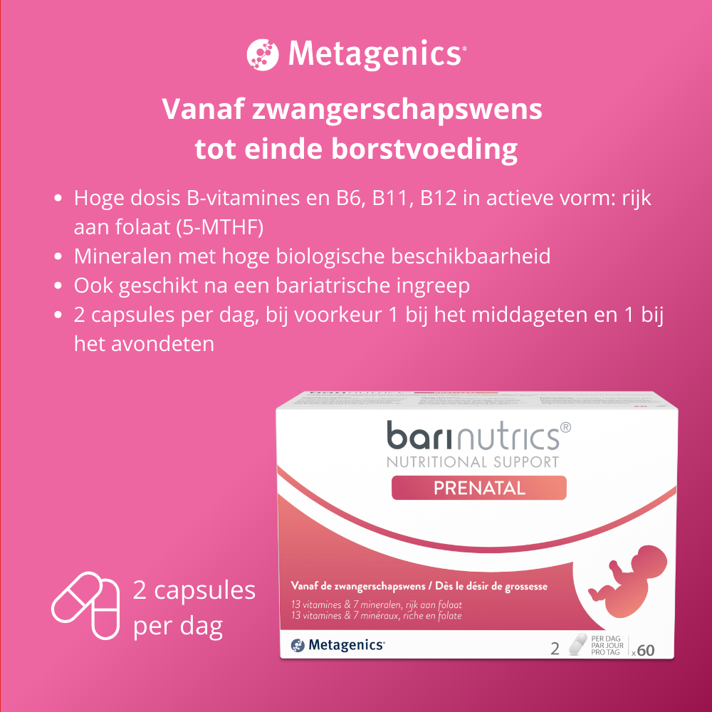 Metagenics Prenatal NF 60 capsules