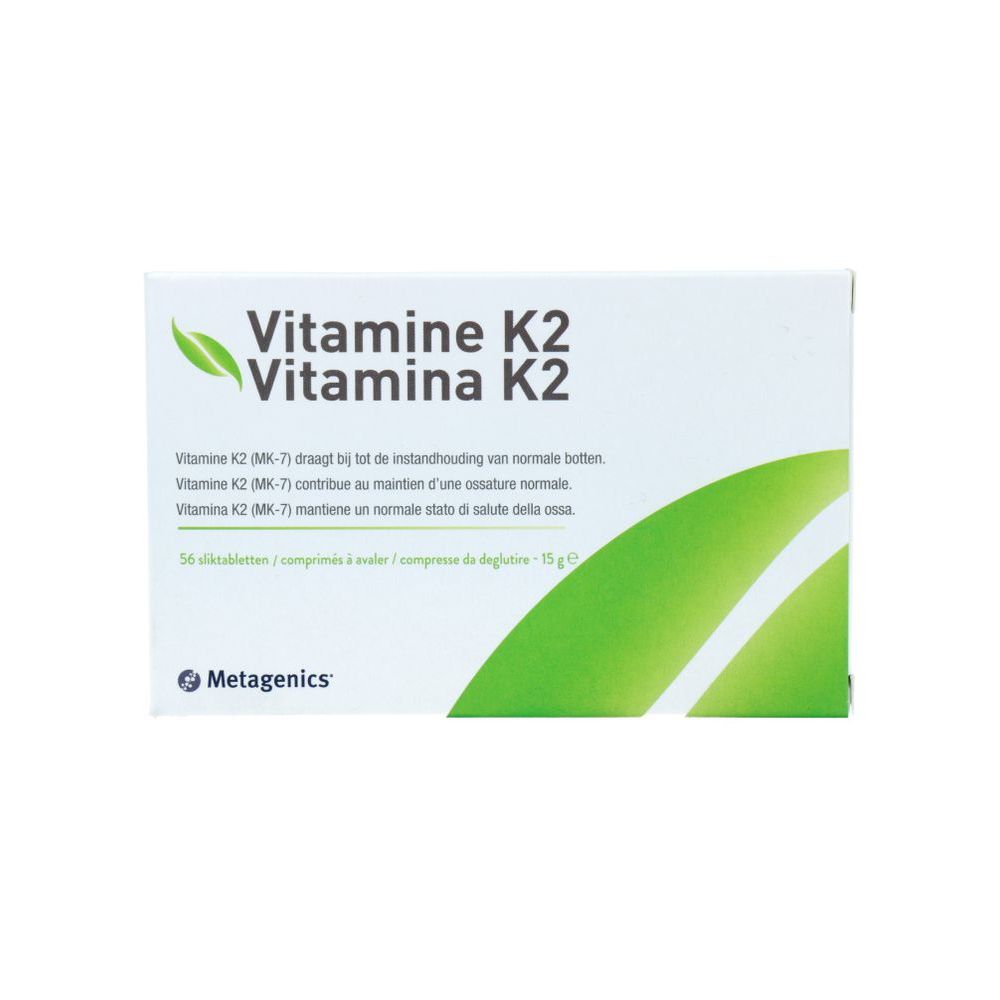 Metagenics Vitamine K2 56 tabletten