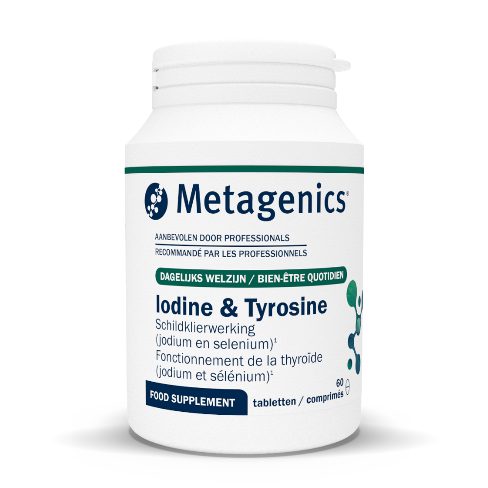 Metagenics Iodine & tyrosine 60 tabletten